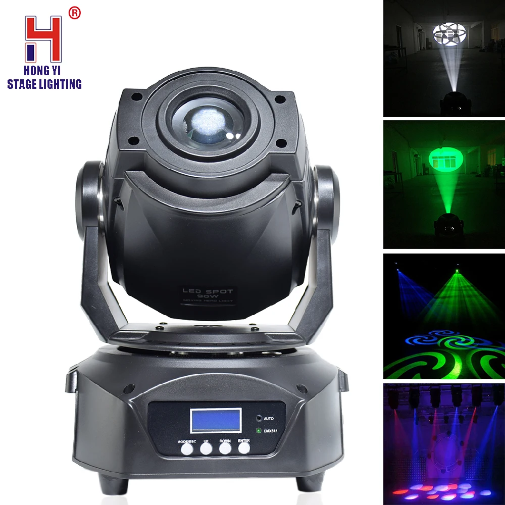 

90W Spot Light Moving Head Light RGBW 4in1 Stage Lighting Effect Dj equipment
