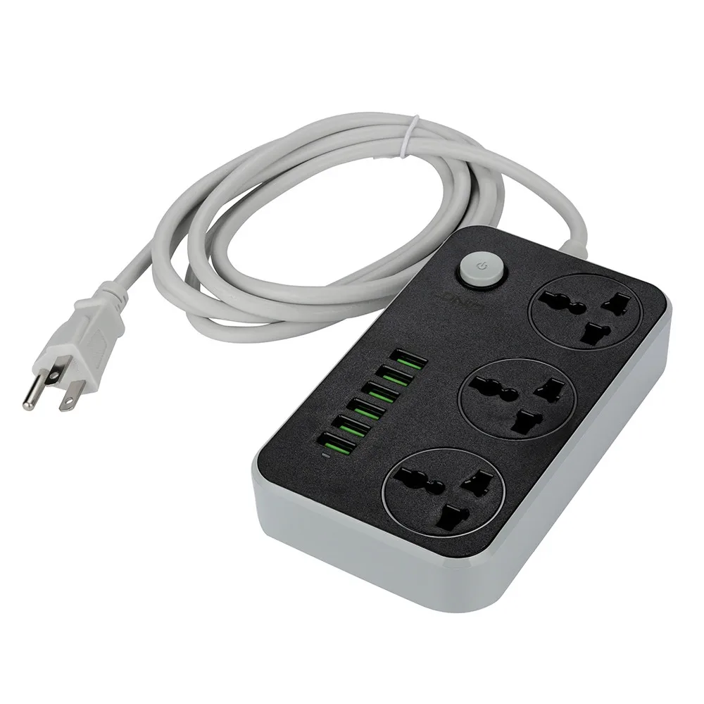 Продажа Блок питания с USB стабилизатором напряжения 3 выхода 6 USB порт зарядное устройство Зарядка башня 10,29
