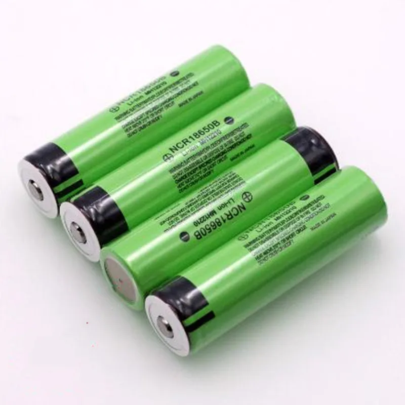 18650 3,7 V 3400 MAH перезаряжаемый литиевый аккумулятор NCR18650B с точками(без PCB) для фонариков