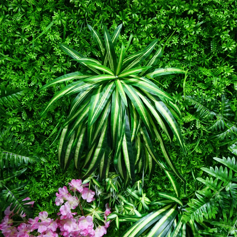 Chlorophytum simulation plant wall decoration plant artificial