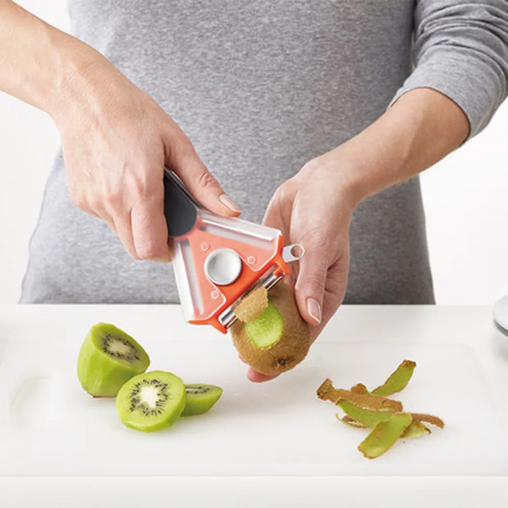 Paring Knife Scraper Rotary Fruit Carrot Potato Peeler Cutter Slicer