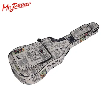 

41'' Electric Guitar Bag Black Backpack 5MM Thick Sponge 600D Oxford Cloth Padded Guitarra Gigbag Case For Sale