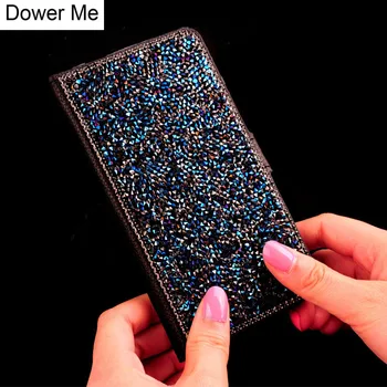 

Luxury Bling Glitter Diamond Stand Wallet Flip Leather Case Cover For Samsung Galaxy S20 Ultra S10E S10 S9 S8 Note 10 9 8 Plus