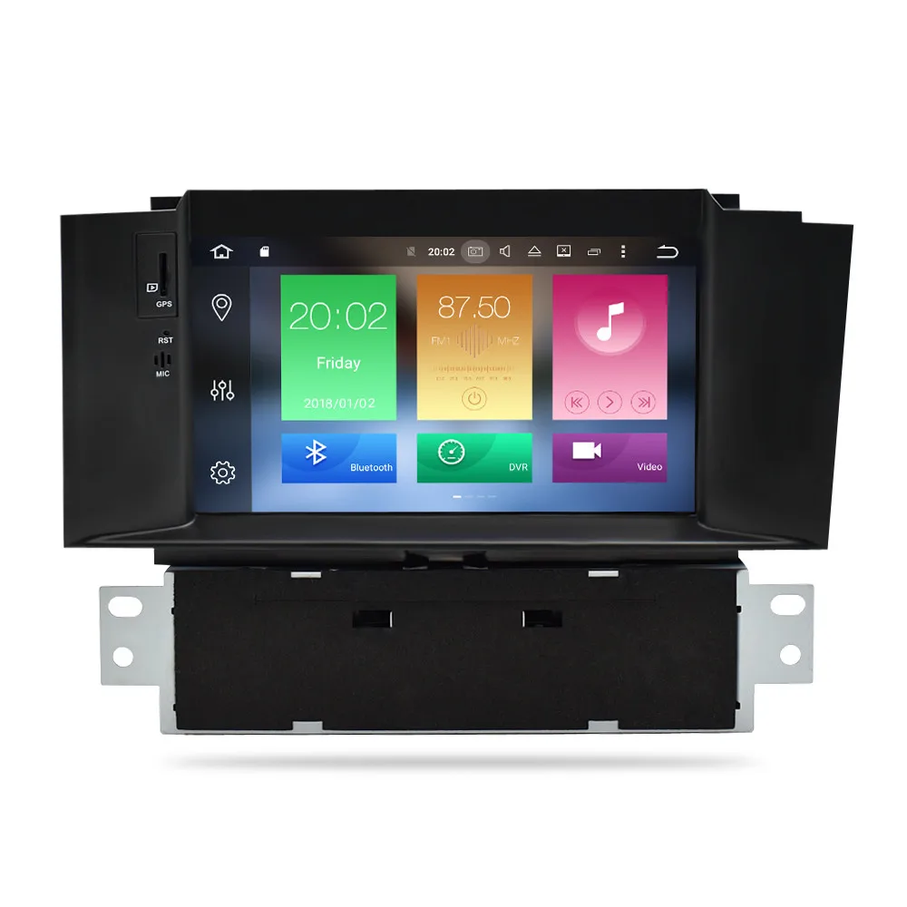 4G RAM Android 8,0 Car Radio DVD GPS de navegación reproductor Multimedia para Citroen C4 C4L DS4 2011-2016 auto de Video de Audio estéreo