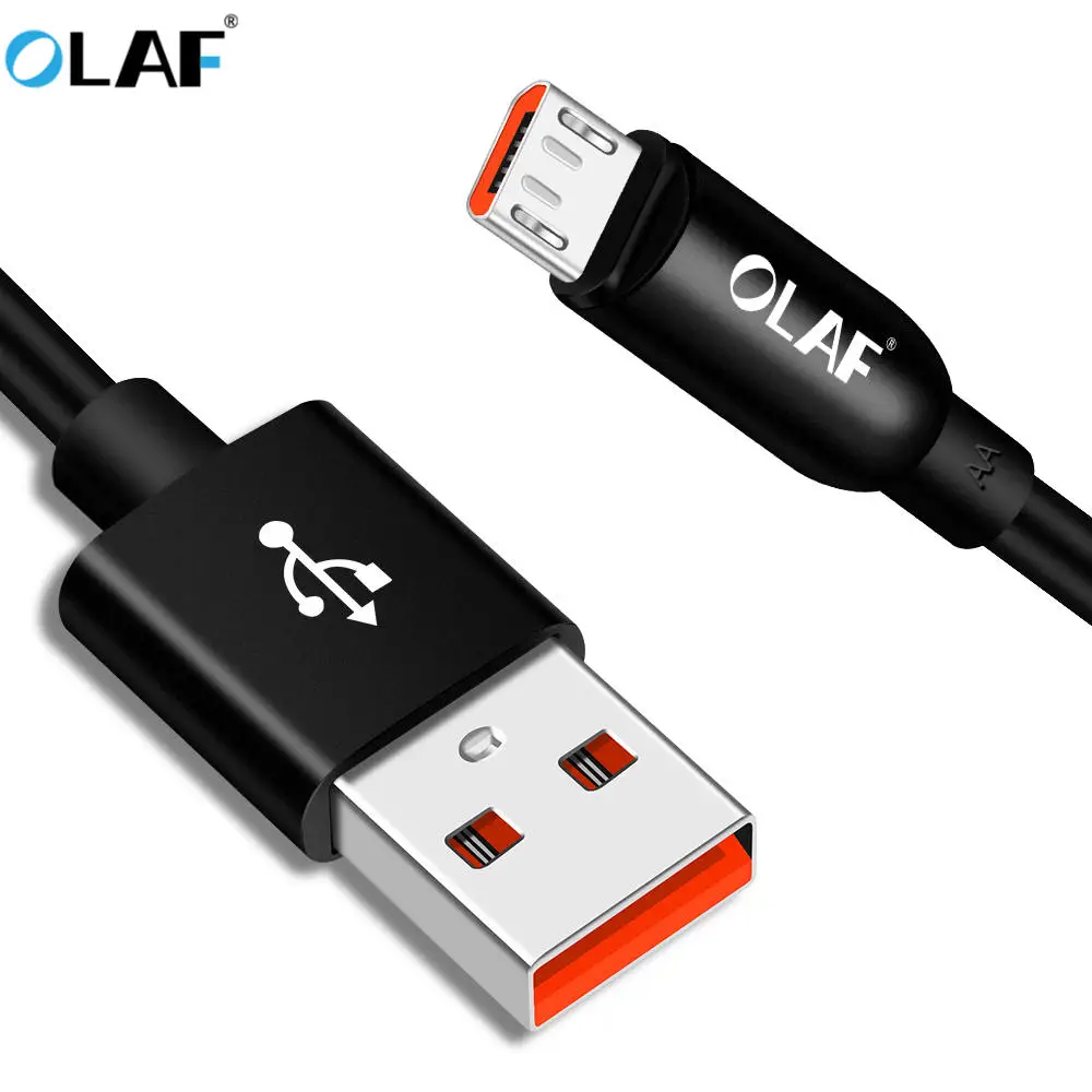 

Olaf Micro USB Cable Nylon Fast Charging Cable for Samsung Xiaomi USB Data Cable for huawei p20 Mobile Phone USB Charging Cord