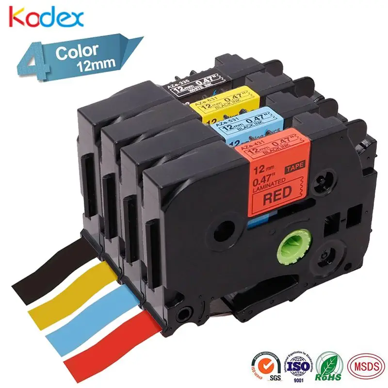 Лента Kodex 4 шт. 12 мм лента для фотографий | Компьютеры и офис