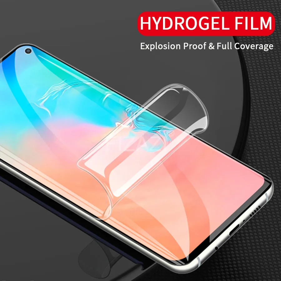 

Hydrogel Film Full Cover on The for Samsung Galaxy A10 A20 A30 A50 A70 A80 A90 A8 Plus 2018 Screen Protector M10 M20 M30 Film