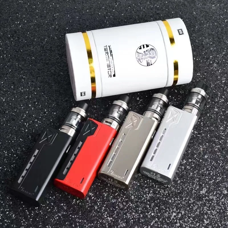 

Original Teslacigs Tesla Terminator 90w Box Mod Kit with Terminator sub-ohm Tank Atomizer E-cigarettes Vaporizer starter Kit