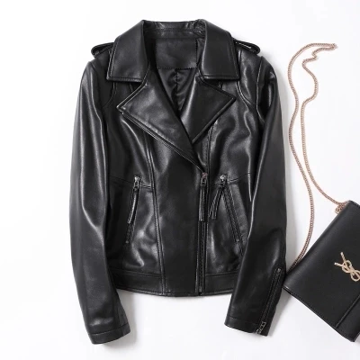 

2018 New Locomotive Sheep Leather Jacket