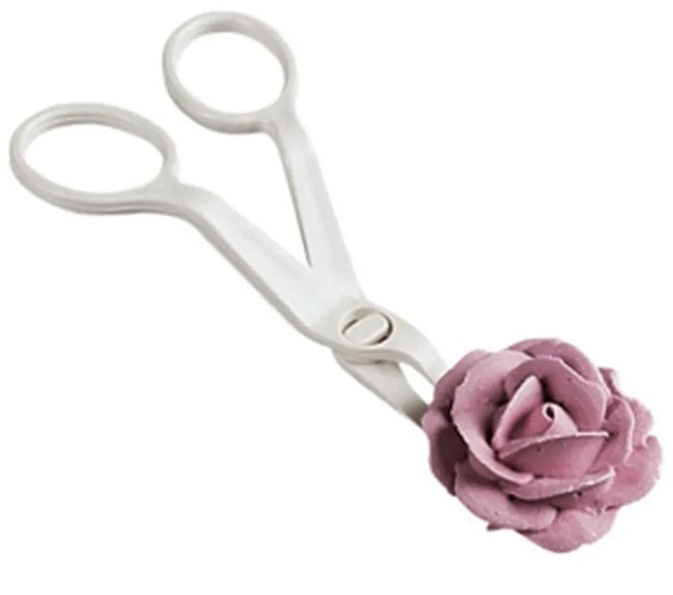 

15#Fondant Cake Decorating Set 1 Cake Flower Stand Nail 2 Cake Icing Piping Nozzle 1 Cake Scissors For Cream Flower Transfer