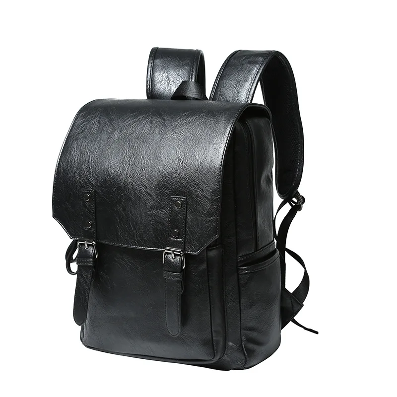 

New backpack bag, student leisure male wind trend Korea tide computer package bag