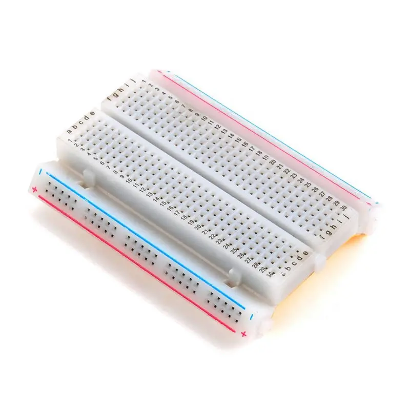 Макетная плата 400 точек бесsolderless proto board comtacts прозрачная макетная