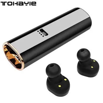 

TWS Cordless Headphone Music Bluetooth Earphone With Mic Mini Wireless Earbuds Stereo Bluetooth Earphones Headphones PK X2T X3T