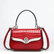 Женские сумки из натуральной кожи, новая кожаная сумка, винтажная сумка, женская кожаная повседневная сумка Boston