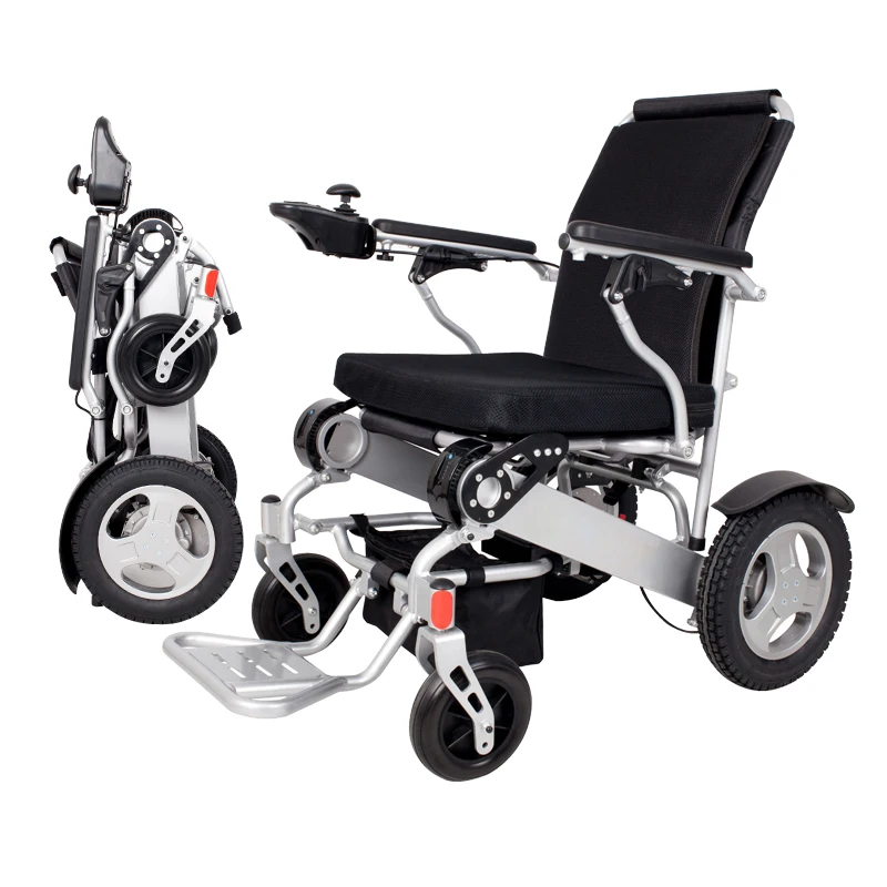 Cheapest Handicapped Travel Lightweight Active Portable Folding Electric Wheelchair With Lithium