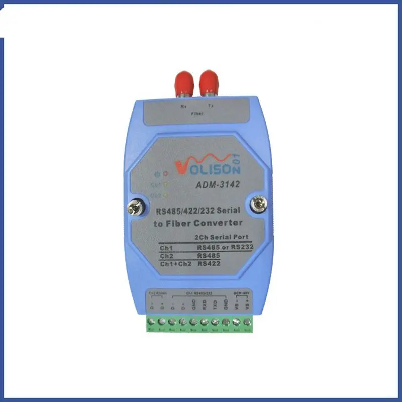 Modbus оптоволоконный конвертер, PLC RS485, волокна для RS232, волокно Волоконно-оптический, двунаправленный 485232 ST порт - Цвет: Delivery as shown