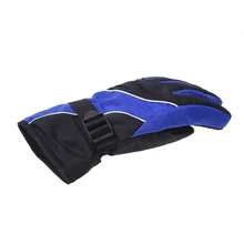 Мужские лыжные перчатки термальные водонепроницаемые для зимних видов спорта на открытом воздухе Сноуборд(синий