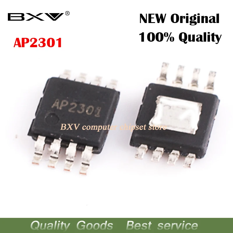 

Free shipping 2pcs/lot AP2301MPG-13 AP2301 MSOP8 laptop chip new original
