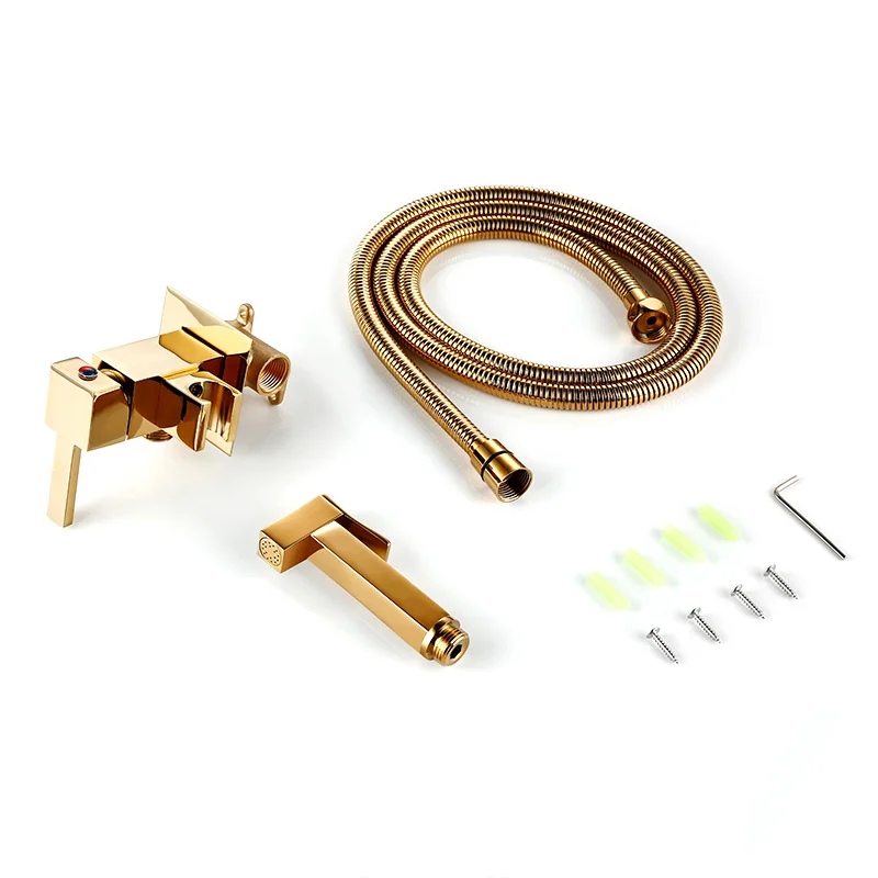Günstig Smesiteli Wc Messing Bidet Spray Dusche Bidet Set Kupfer Ventil Bad Bidet Dusche Sprayer Wand Montiert Mischbatterie