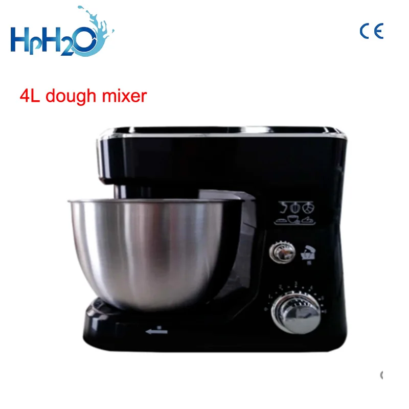 Commercial electric planetary food mixer machine blender spiral bread dough mixer egg beater with dough hook removable bowl