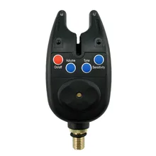 1pc Portable Sound-Light Carbon Plastic Fish Alarm Sound Bell LED Electronic Fish Bite Alarm Bell Clock M9