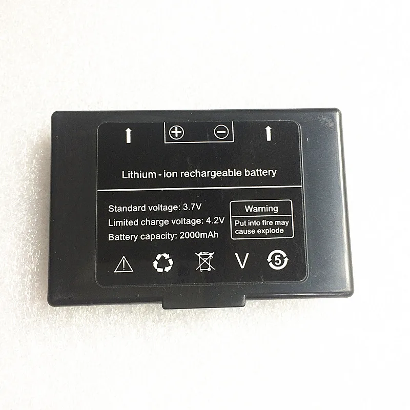 

Lithium-ion Rechargeable Battery 3.7V-4.2V 2000mAh AR924+ Underground Metal Detector accessories for metal detector