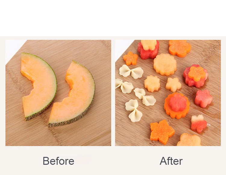 Vegetable and Fruit Cutter Shape Set (9)