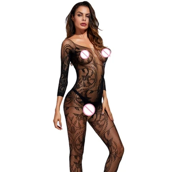 Fishnet Sheer Bodystocking 