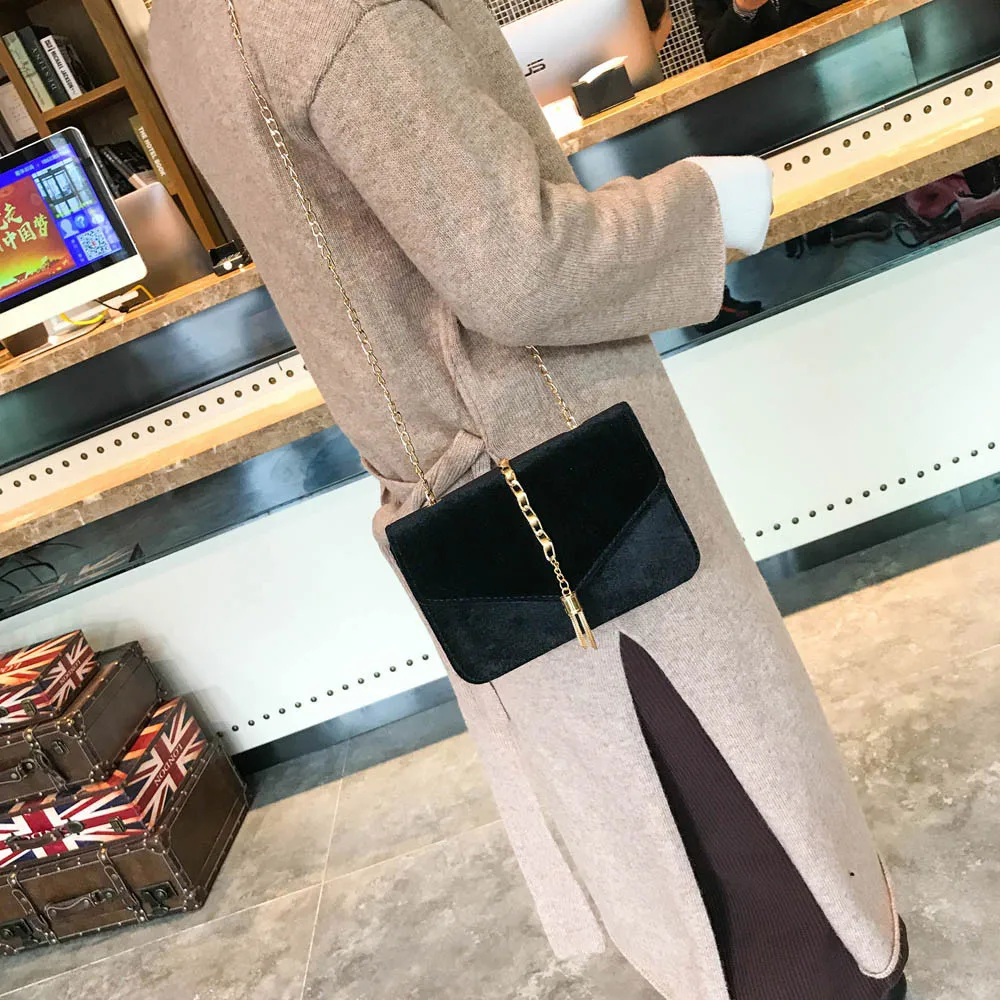

Top Brand Women Bags Bolso Women Beach Pure Color Messenger Handbags Shoulder Bag Small Chain Square Luxury Sac A Main#5$