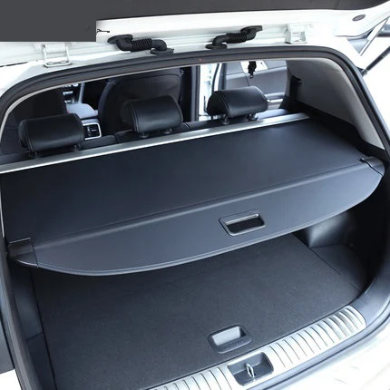 

hot Aluminum+engineering plastics Trunk baffle storage baffle Covering Curtain fit 16-17 new for KIA Sportage KX5 Car styling