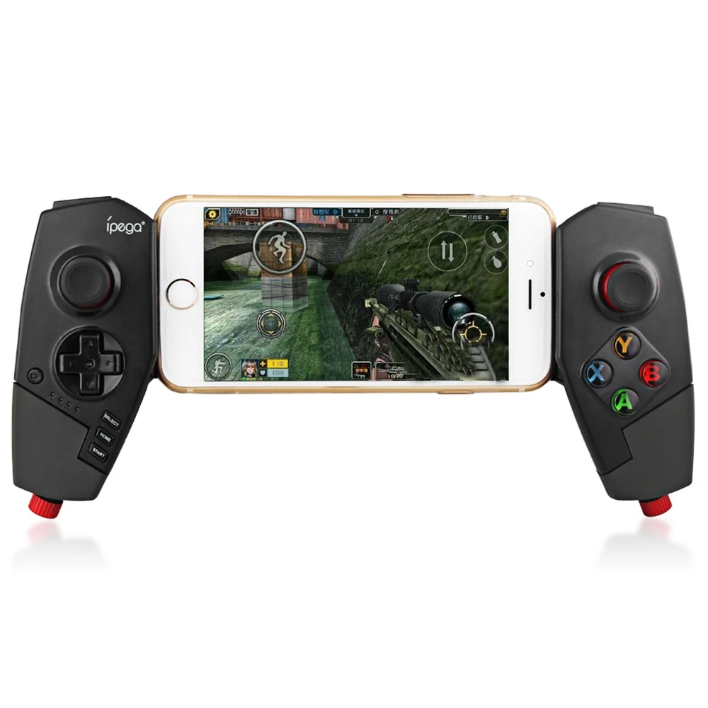 

PG-9055 Wireless Bluetooth V3.0 Game Controller Joystick Telescopic Gamepad Stretch Bracket for iOS ipad Android TV Box