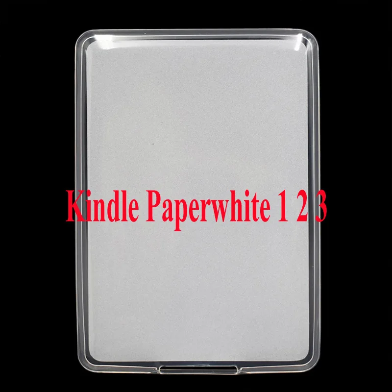 Ультратонкий чехол для сна для Amazon Kindle paper белый 1 2 3 6 дюймов чехол для Kindle paper белый 1 2 3 чехол для планшета+ пленка+ ручка - Цвет: TPU