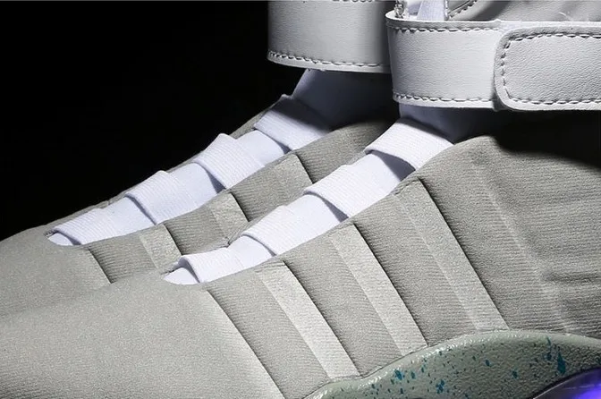 cosplay boots back to the future led light shoes air mag style property usa fashion high boots USB charge