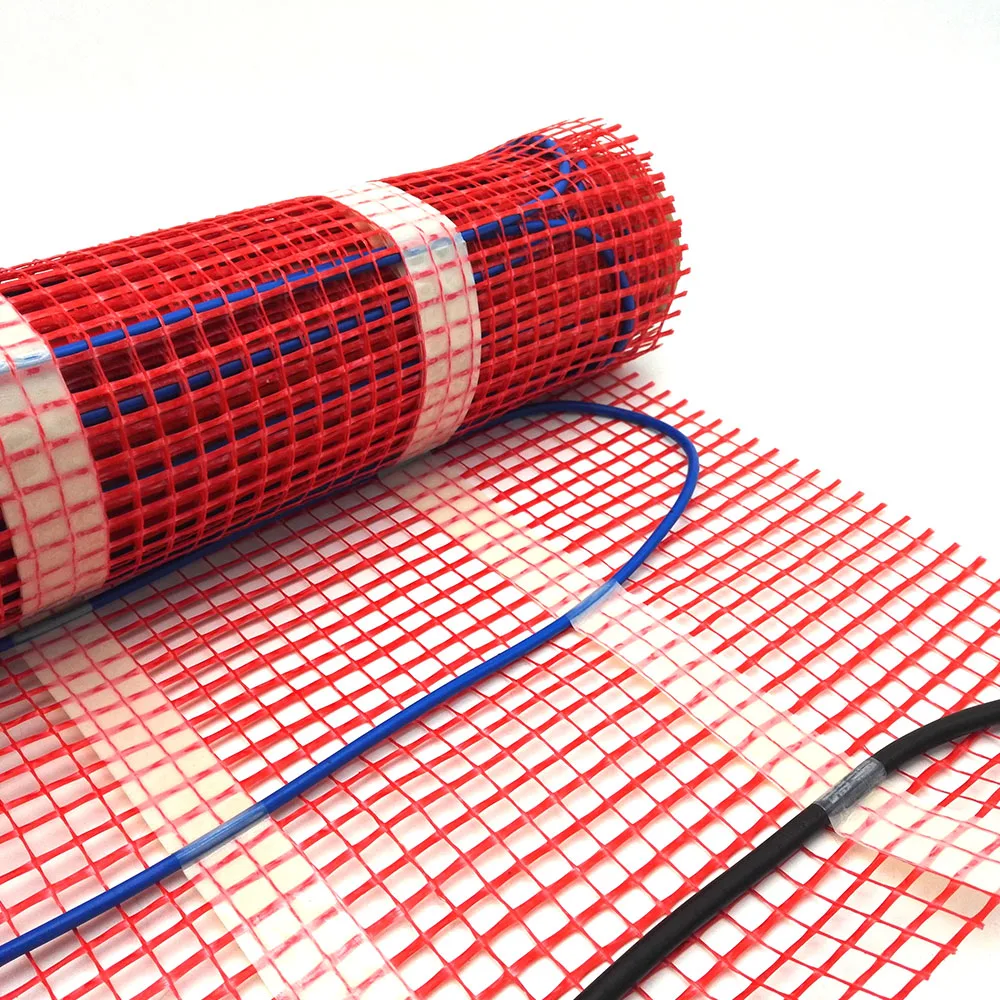 

MINCO HEAT 1.5M2 225W Twin-Conductor Electric Underfloor Heating Mats For Warm Floor, 230V Underfloor Heating kits