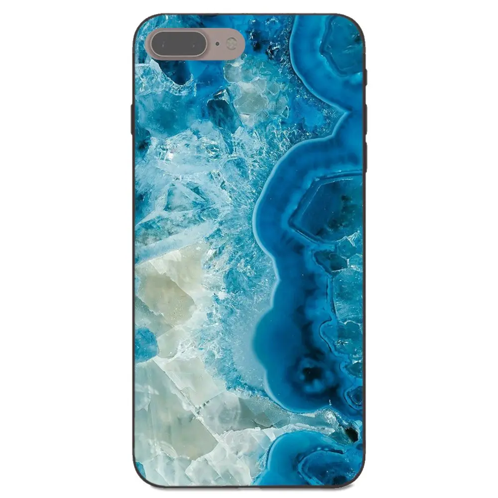 Синий зеленый мрамор трещина гранитный узор для Galaxy C5 C7 J1 J2 J3 J330 J5 J6 J7 J730 2017 Ace Core Duo