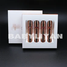 4Pcs/lot Beauty Makeup Long Lasting Waterproof Liquid Matte Lipstick Lip Gloss Cosmetics