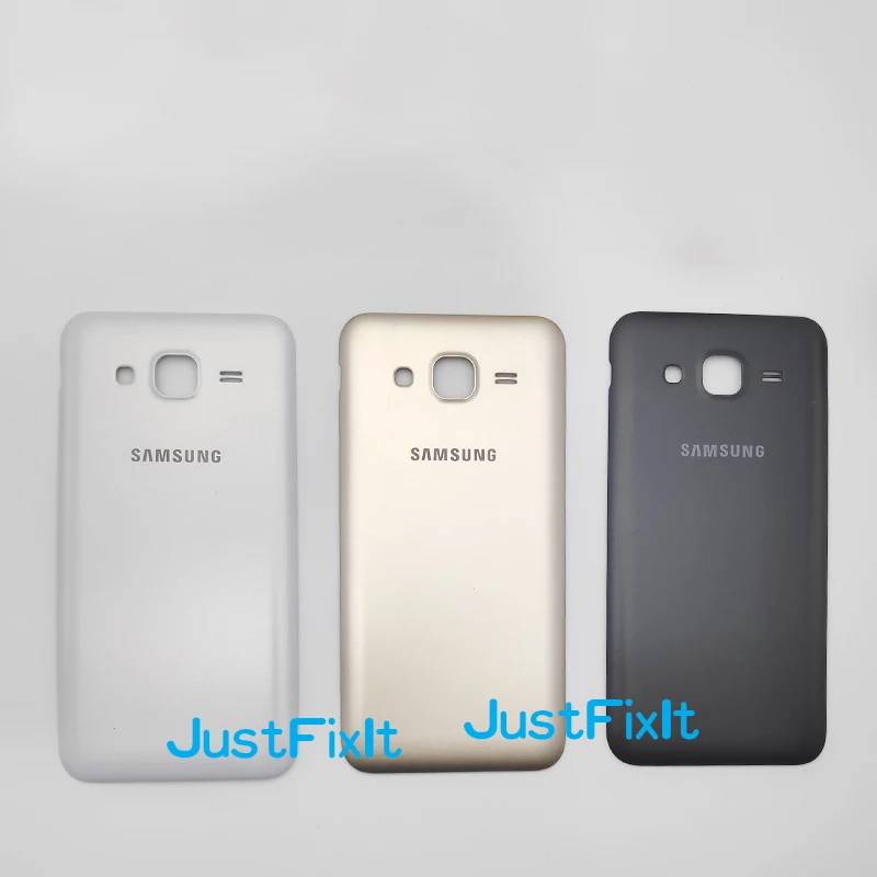 Замена крышки батареи для SAMSUNG Galaxy J5 2015 J500 J500F J500H J500FN Задняя крышка Дверь