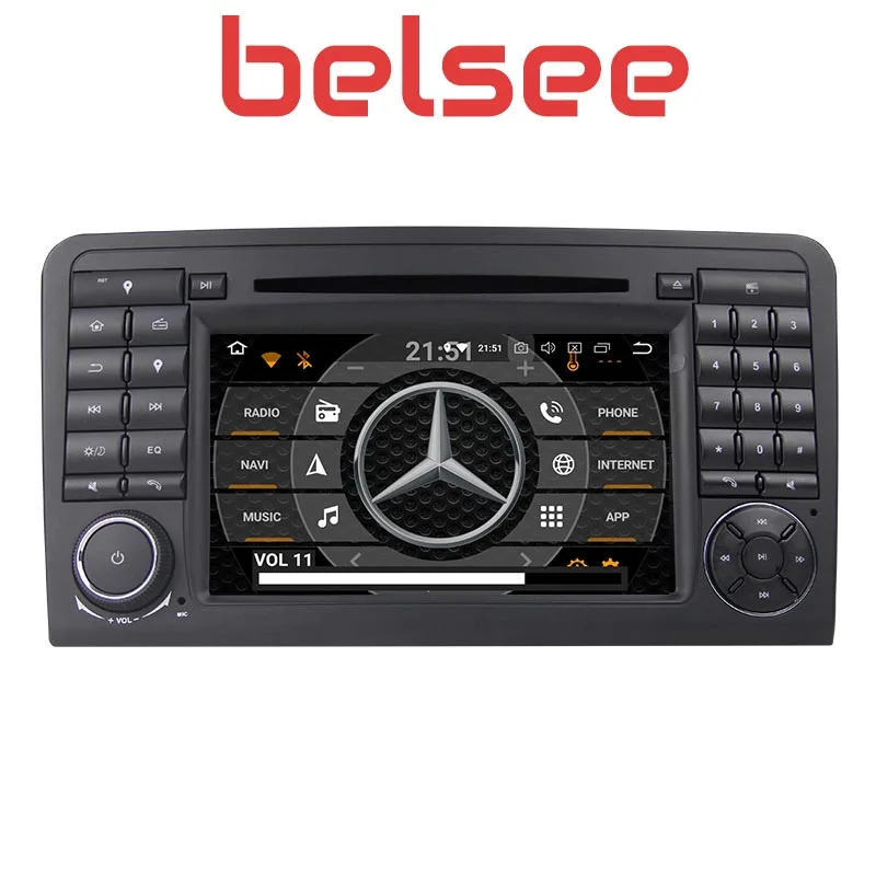 Belsee Восьмиядерный 4 ГБ Android 8 0 радио головное устройство Автомобильный dvd плеер