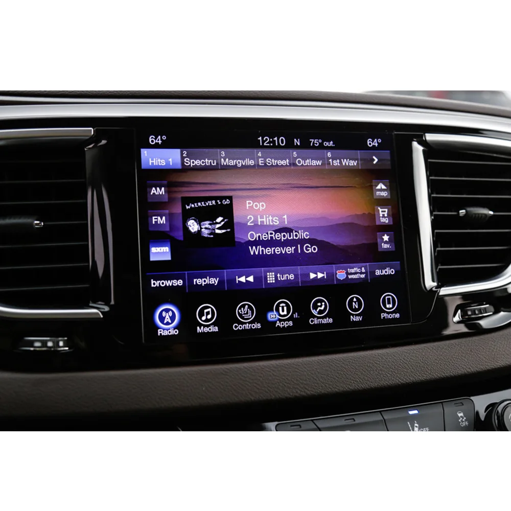 Защитная пленка для экрана Buendeer 8 4 дюйма GPS Chrysler pcifica/Chrysler pcifica Hybrid L LX TOURING PLUS 2019 2018