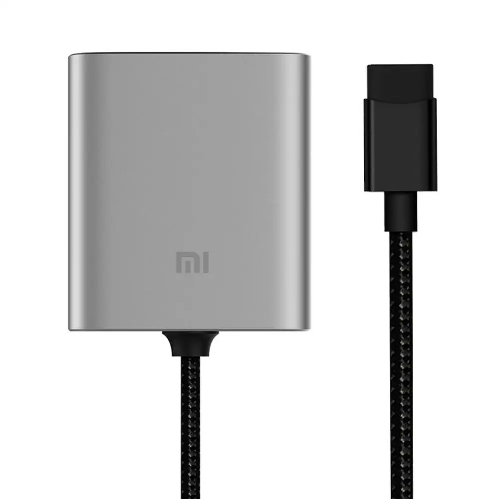 

Original Xiaomi Car Charger Smart Quick Vision Expansion Accessory Backseat Dual-Port HUB