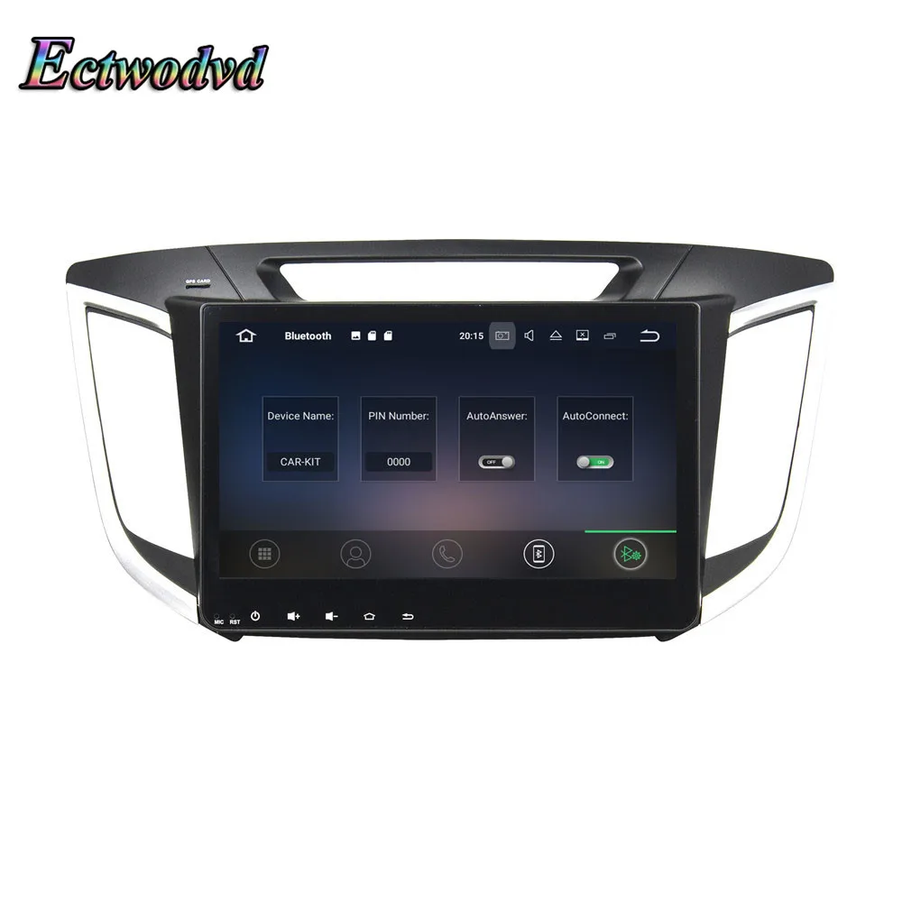 Excellent Ectwodvd Octa Core 4G RAM 64G ROM Android 9.0 Car Multimedia DVD Player GPS HeadUnit for Hyundai IX25 2014-2015 19