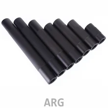 4 '', 7'', 10 '', 12'', 15 ''AR15 алюминиевая плавающая накатанная трубка Handguard M4 тактические части анодированный черный