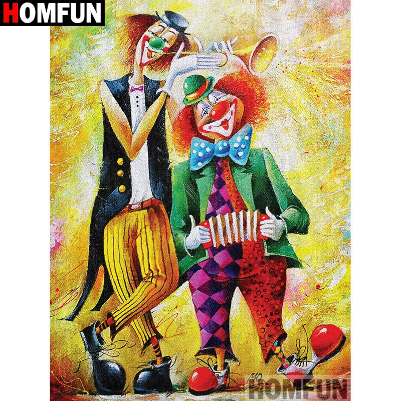 

HOMFUN Full Square/Round Drill 5D DIY Diamond Painting "Cartoon character" Embroidery Cross Stitch 3D Home Decor Gift A13047