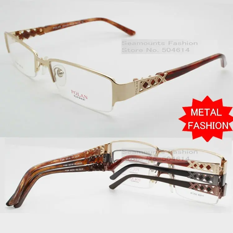 Luxurious Hand Made Italy Acetate Metal Fashion Mens Eyewear,High