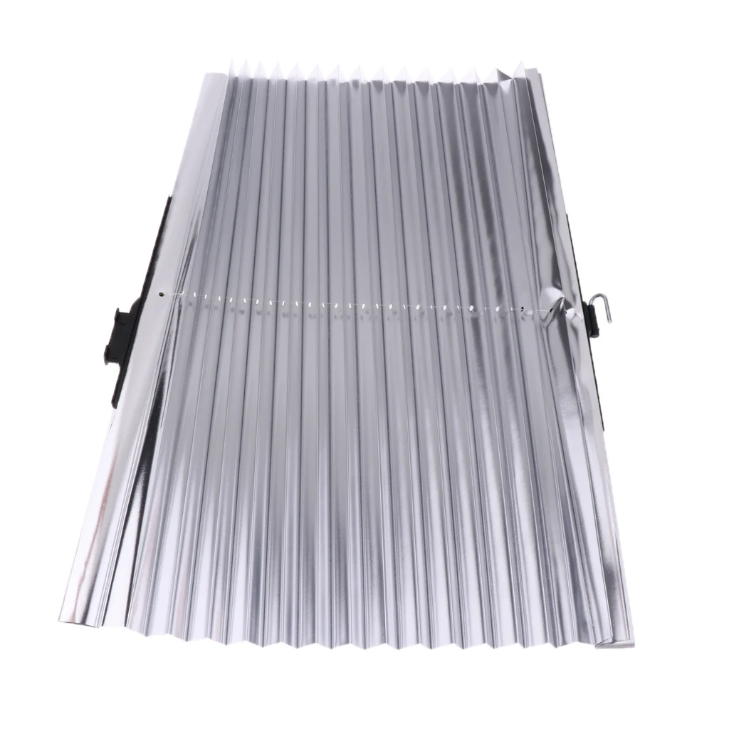 46*140cm Retractable Car Sun Insulation Curtain Length Adjustable UV Protection Rolling Cover Auto Retractable Visor Cover