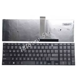 English Keyboard for Toshiba Satellite C50 C50D C50-A C50-A506 C50D-A C55 C55T C55D C55-A C55D-A US Keyboard with frame black