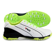 Brand PGM Genuine Leather Mens Tour 360 Boa Boost Waterproof Spiked Golf Sports Shoes Sneakers Pro Tour Steady&Waterproof