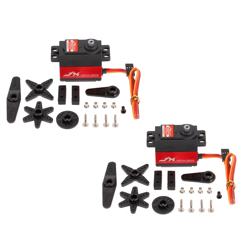 4pcs JX PDI-6221MG 20KG Metal Gear Digital Servo for 1:10 1:8 RC Car BUGGY TRUCK 4pcs JX PDI-6221MG 20KG Metal Gear Digital Servo for 1:10 1:8 RC Car BUGGY TRUCK