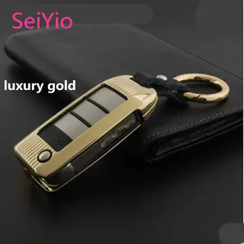 

Hot Selling SeiYio Car key ring cover bag for Roewe RX5 i6 ei6 Mental & Leather Fashion style car cover for Roewe key