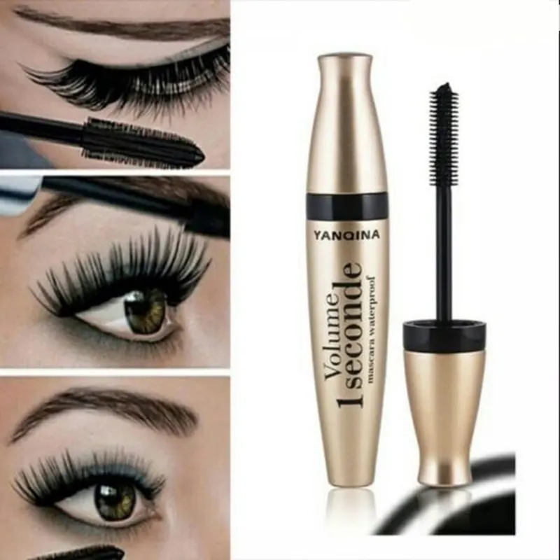 

Eyelash Extension Waterproof Eye Makeup Tool 3D Fiber Mascara Long Black Lash Lengthening Curling Thick False Eyelashes Mascara